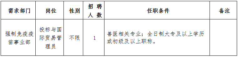 公司招聘信息