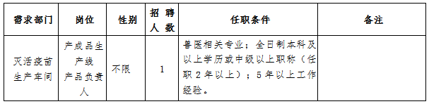 公司招聘信息